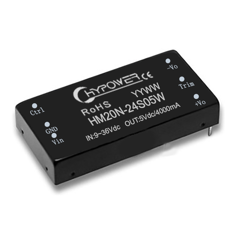 Wide voltage input, isolated stabilizer output series(HM40N-24S05W) - Image 5