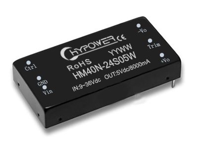 Wide voltage input, isolated stabilizer output series（HM40N-24S05W）